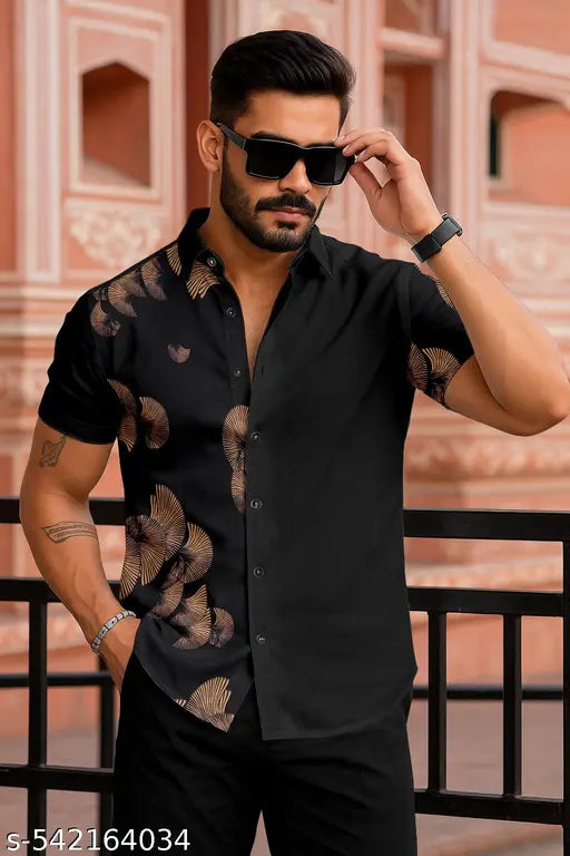 Mughal Clothing Article #8304 Man New Style Clothes For Mens Trendy Shirt