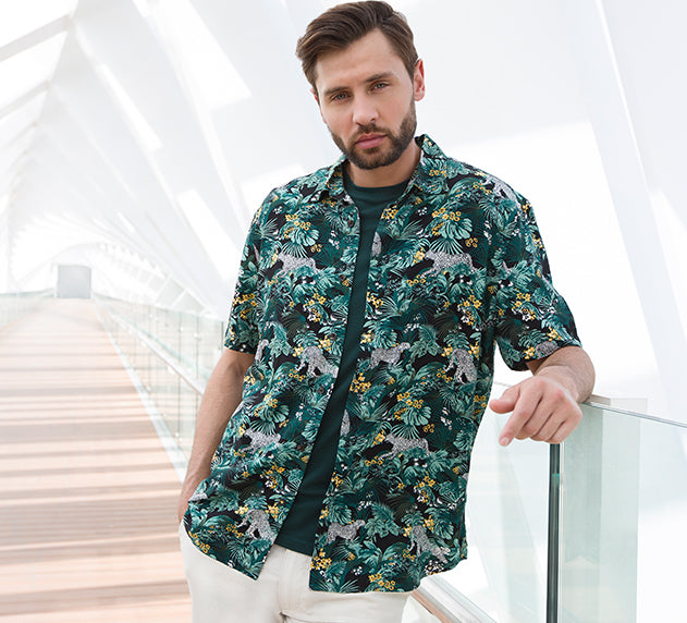 Mughal Clothing Article #8305 New season summer shirts and shorts for men